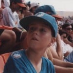 Jimmy at a Dolphins game - 6 days before his abduction