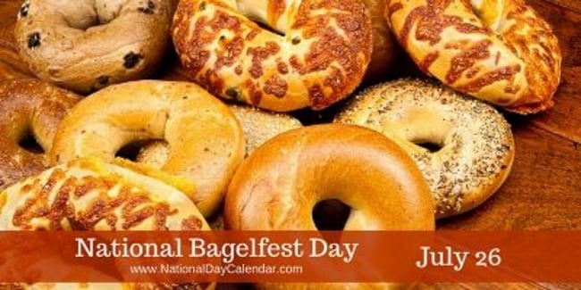 National Bagelfest Day July 26 e1469048559209