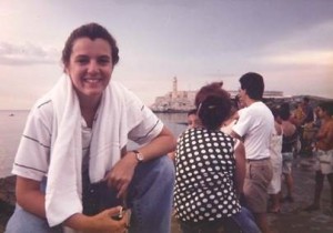 Patty in Cuba 1994