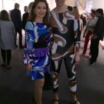 Jean Shafiroff (in Pucci) at Art Basel Miami with fashionista friend, Di Mondo (in Dior)