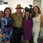 Jean with friends, Peter Rosenthal, Amy Rossi and Stephanie French