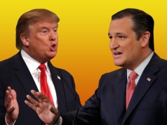 Ted Cruz, Donald Trump