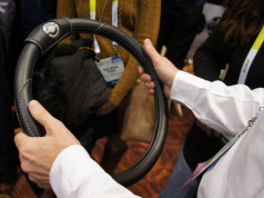 CES: Smart Wheel slides over any standard steering wheel and tracks how you hold it when you drive.