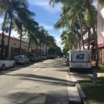 Looking down Worth Ave.