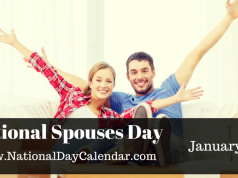 Today Is: national Spouses Day