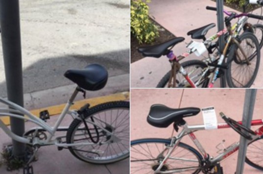 citations on bike