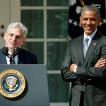 US President Barack Obama announces Judge Merrick Garland of the United States Court of Appeals as his nominee for the U.S. Supreme Court at White House in Washington