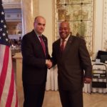 Bill Lewis with Niger Innis