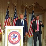 (L-R) Donald Trump, Beau Davidson, Ben Carson