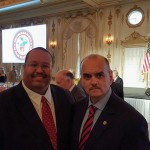 Michael Barnett with Bill Lewis