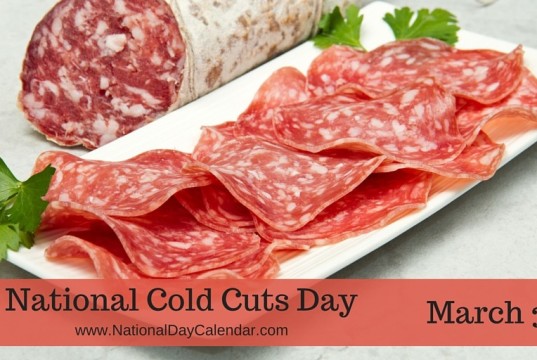 national cold cuts day
