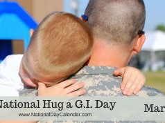 National Hug A G.I. Day