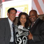 (L-R) Sid Dinerstein, Thuy Lowe, Niger Innis