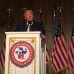 Donald Trump addressing Republican Party Of Palm Beach County Lincoln Day Dinner