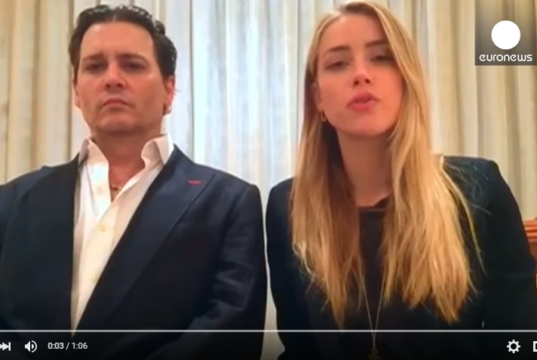 Johnny Depp and Amber Heard