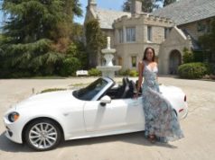 playmate of the year 2017 Fiat 124 Spider
