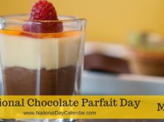 National Chocolate Parfait Day