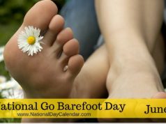 National Go Barefoot Day