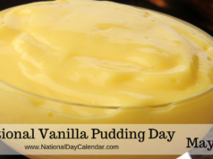 National Vanilla Pudding Day