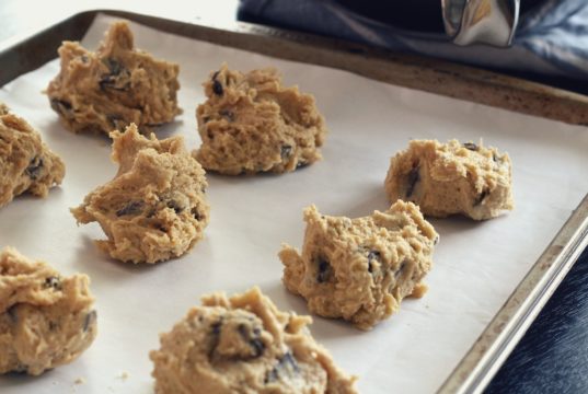 raw cookie dough