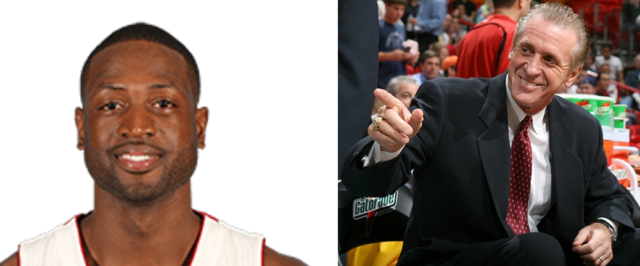 Wade & Riley - miami heat.com