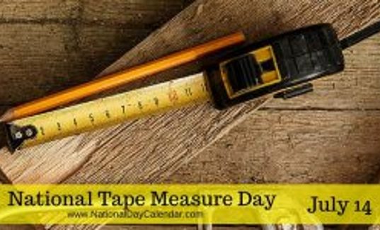 tape measure day