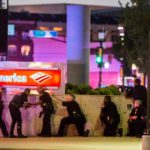 Dallas Police respond after shots were fired at a Black Lives Matter rally in downtown Dallas