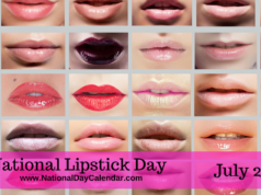 National Lipstick Day
