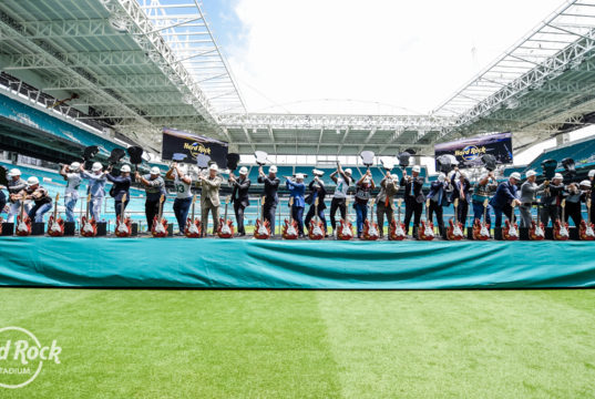 Hard Rock Stadium Guitar Smash (Photo: Miami Dolphins)
