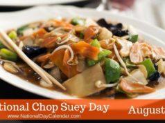 National Chop Suey Day