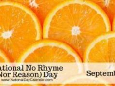no rhyme