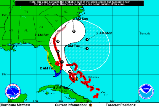 matthew approaching