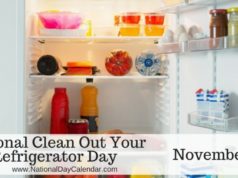 Clean Out Your Refrigerator Day
