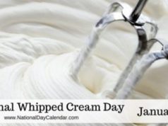 National Whipped Cream Day