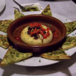 Baked Brie with honey/lemon sauce