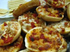 bagel pizza