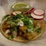 Chicharron taco
