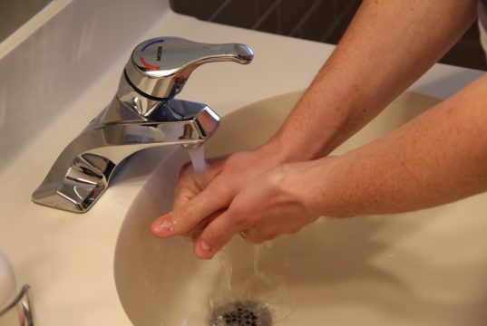 hand washing