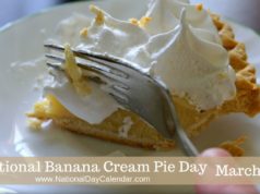 Banana Cream Pie Day