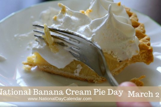 Banana Cream Pie Day