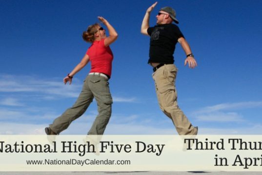 high five