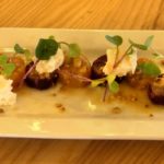 Roasted beet salad with hazelnuts, goat cheese and hazelnut vinaigrette
