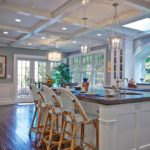 Blue kitchens: Homes with blue kitchens, often found in soft gray-blue, sold for a $1,809 premium.