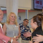 (L-R) Burt Golumbic, Fern Schmidt, Nicole Roland, Chef Brian Roland