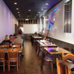 Indoor dining area