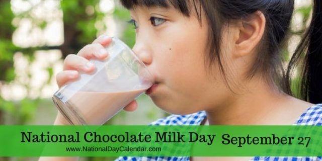 National-Chocolate-Milk-Day-September-27-1 Chocolate Milk Day