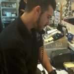 John Scinicariello, Jr. taking call-in orders