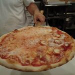 Pepperoni Pizza fresh out of the oven