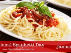 Spaghetti day