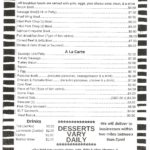Menu Page 1